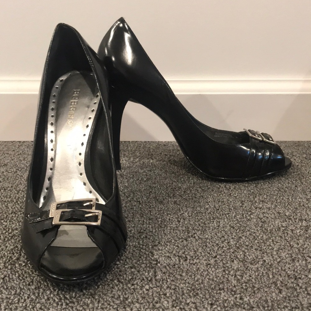 BCBGirls Peep Toe Pumps